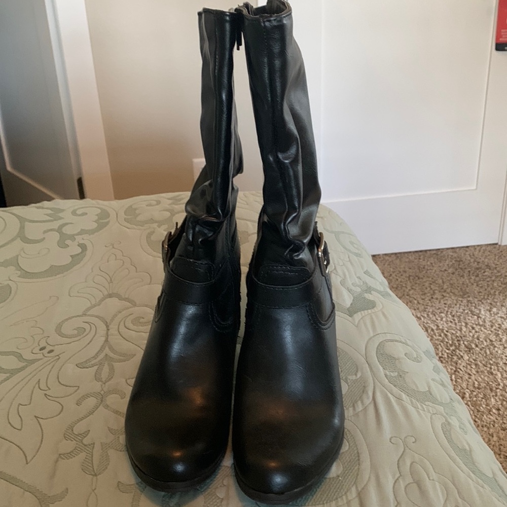 Black Short Boots